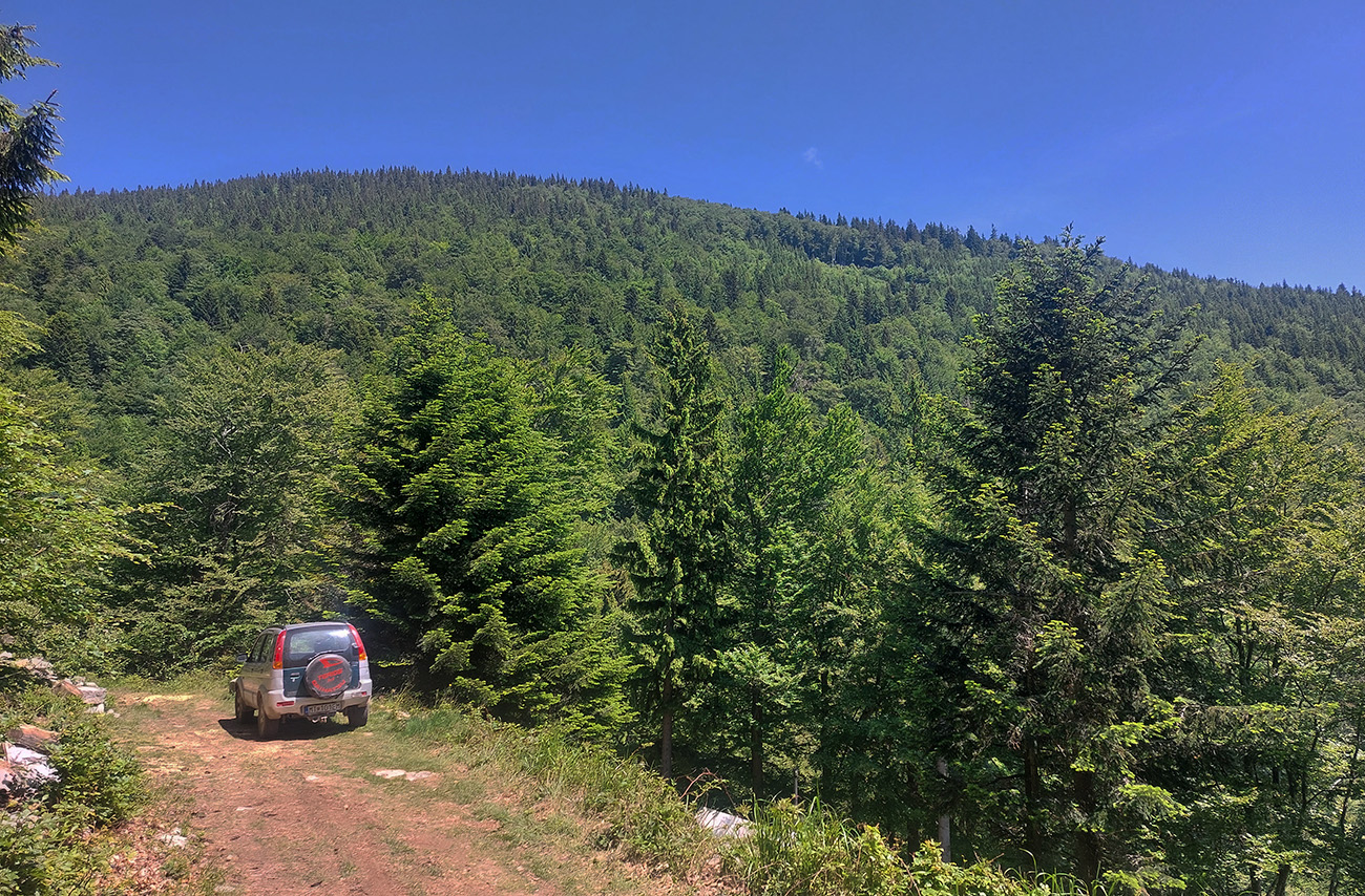 ...nazriem do dvoch odbočiek, s výhľadom na jz svahy Chlebu. ...nazriem_do_dvoch_odbočiek,_s_výhľadom_na_jz_svahy_Chlebu.